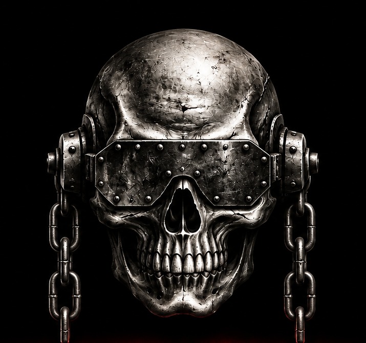 Metal skull